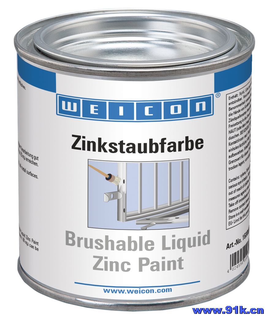 252103 WEICON BRUSHABLE ZINC PAINT 375ML(10000322)